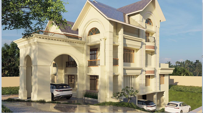 Classic Heritage Villa by Fortify Builders & Developers