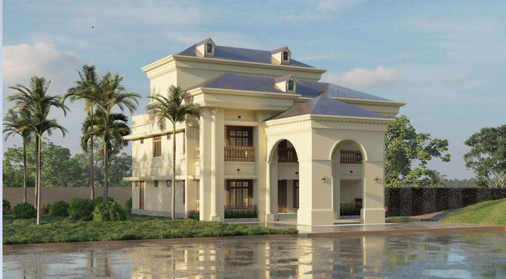 Colonial Villa by Fortify Builders & Developers